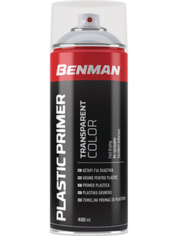 Benman Plastic Primer Σπρέι Αστάρι Διάφανο 400ml