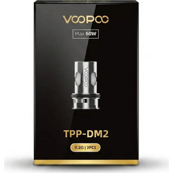 Voopoo TPP Coils (DM1 0.15Ω / DM2 0.2Ω / DM4 0.3Ω) - 1Τμχ Ohm