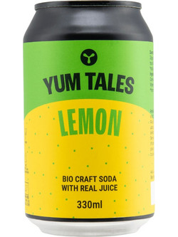 Αναψυκτικό Yum Tales Bio Craft Soda Lemon