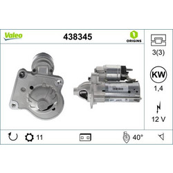 VALEO 438345 - VALEO ΜΙΖΑ