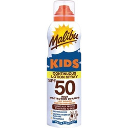 Malibu Kids Continuous Lotion Spray Παιδικό Αντηλικό Spray Σώματος SPF50 175ml