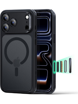 ESR Classic Hybrid HaloLock Θήκη iPhone 18 Pro / 17 Pro Frosted Black