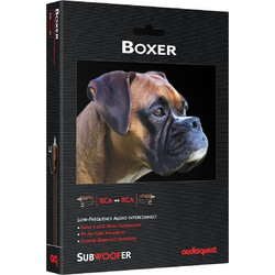 AudioQuest Boxer RCA - 3.0M BOXER SUBWOOFER