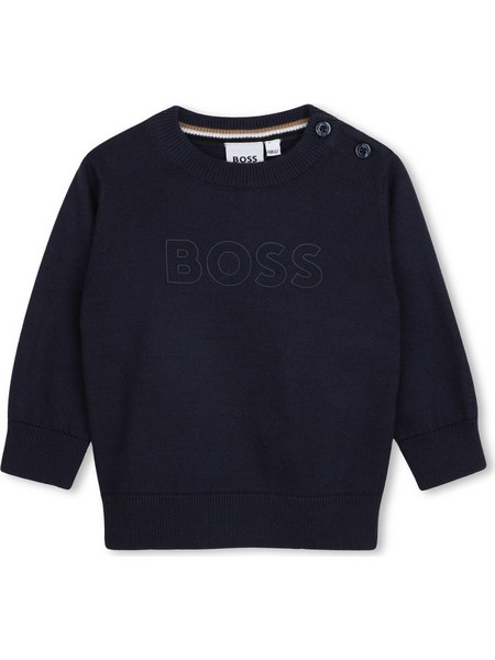 Πουλόβερ Boss 26262683 Μπλε