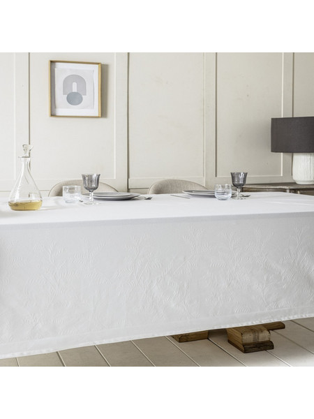Τραπεζομάντηλο Lillian Off White Nima 160x265 Viscose-Πολυέστερ