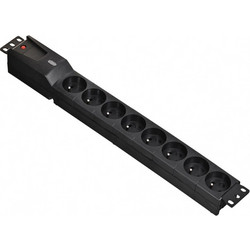 LESTAR 1966004970 power extension 1.5 m 230 AC outlet(s) Indoor Black LZRM 810 BW G-A K.CZ 1,5M IEC3