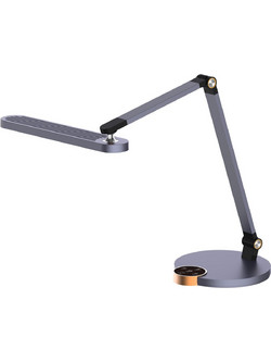 ΦΩΤΙΣΤΙΚΟ ΓΡΑΦΕΙΟΥ LED BLAIN PRO HM4454.07 ΓΚΡΙ ΒΑΣΗ ABS & ΑΛΟΥΜΙΝΙΟ 51,8x40Υεκ. (1 τεμ.)