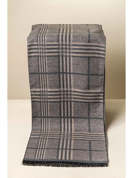 Κασκόλ Scm35 Beige grey Beige grey
