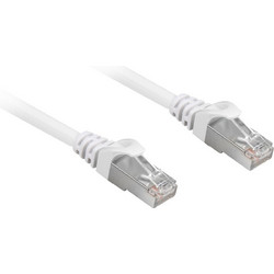 Sharkoon S/FTP Cat.6a Καλώδιο Δικτύου Ethernet 20m White