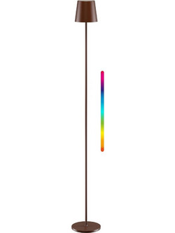 Goobay Wireless Led Floor Lamp, Size XL, 122 cm, RGBW, copper-Coloured - (76574)