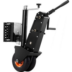 VEVOR Trailer Dolly, 500lbs Tongue Weight Capacity, 13 ιντσών-23,2 ιντσών Ρυθμιζόμενο ύψος Trailer Mover Dolly, πνευματικό ελαστικό από καουτσούκ 9 ιντσών, χειροκίνητο ή ηλεκτρικό κλειδί κίνησης, για