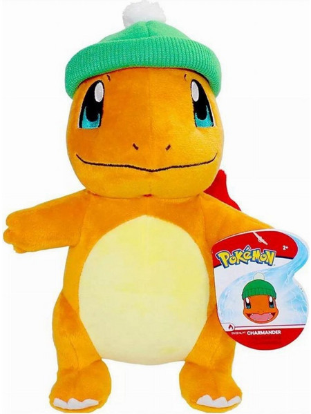 Jazwares Pokemon Charmander Xmas Holiday 20cm JW002845