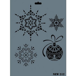 Rich Στένσιλ Christmas 212 25x35cm