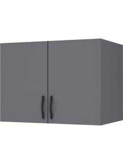 Megapap Δίφυλλο Πατάρι Ντουλάπας Ricardo Ανθρακί 80x51.8x59cm 0256484