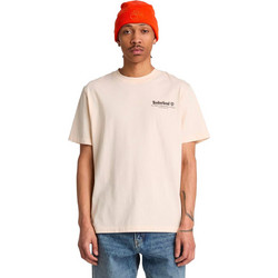 TIMBERLAND BOOTMAKERS TOOLS SHORT-SLEEVE TBC0YHBJV04-V04 Εκρού