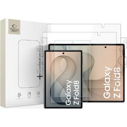 TECH PROTECT Γυαλί προστασίας EASY SET FOIL & GLASS FIT+ 4-ΣΕ-1 για Samsung GALAXY Z FOLD 8 - 3 τεμ. - ΔΙΑΦΑΝΟ