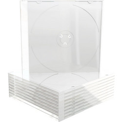MediaRange CD Slimcase for 1 disc 5.2mm Frosted/Transparent tray (MRBOX20)