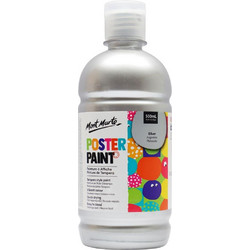 Mont Marte 500ml Τέμπερα Silver
