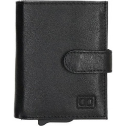Δερμάτινο Πορτοφόλι με Προστασία RFID - Black - Beagles