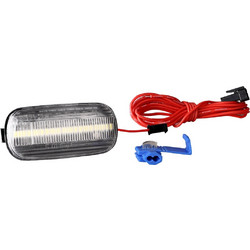 AUDI A3 ΦΛΑΣ ΠΛΑΙΝΑ ΔΙΑΦΑΝΑ 18LED (2χ9) SMD2835 2 ΧΡΗΣΕΩΝ ΠΛΑΙΝΑ ΦΛΑΣ ΦΤΕΡΟΥ ΔΙΑΦΑΝΑ/CLEAR 2ΤΕΜ