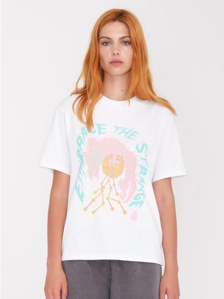 Women's Volcom Fa Tetsunori 2 T-Shirt WHITE