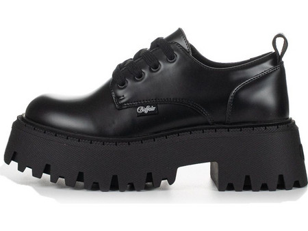 Buffalo OXFORD BUF1622587 HV 326 ASPEN LACE UP LOW 103 BLACK