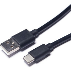 Καλώδιο Φόρτισης Και Μεταφοράς Δεδομένων Usb-C 1,0M Σε Μαύρο Χρώμα