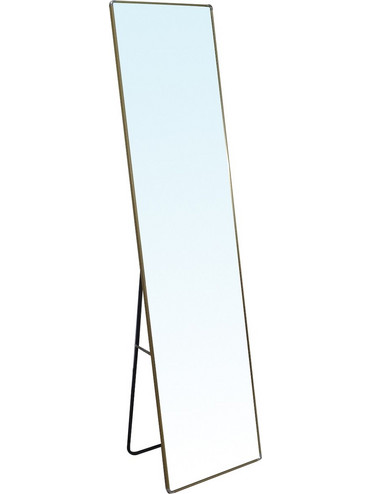 Woodwell Καθρέπτης Δαπέδου Αλουμινίου Dayton Χρυσός 40x43x160cm