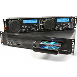 Power Dynamics PDX115 Διπλό Rack CD Player P