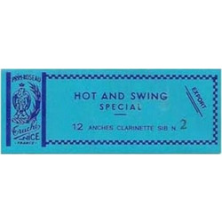 Rigotti Hot & Swing Καλάμια Κλαρίνου Nο2 12τμχ