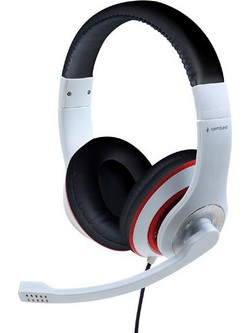 Gembird Maxter MHS-003 Gaming Headset Over Ear Black White
