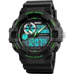 Ρολόι χειρός αδιάβροχο SKMEI 1312 BLACK/GREEN
