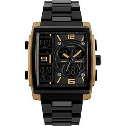 Ρολόι χειρός αδιάβροχο SKMEI 1274 BLACK/GOLD