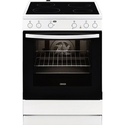 Zanussi ZCV65030WA Κουζίνα Ηλεκτρική 72lt με Κεραμικές Εστίες 59.6cm