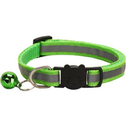 Ανακλαστικό Κολάρο Με Safety Clip - ΠΡΑΣΙΝΟ, 19-32cm / Πλάτος: 1,0cm