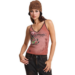ED HARDY Γυναικεία Αμάνικη Μπλούζα Koi Pond Vest Top