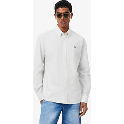 Lacoste Ανδρικό Πουκάμισο Ριγέ Πράσινο CH8726
