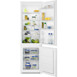 Zanussi ZNLN18FS1 Εντοιχιζόμενος Ψυγειοκαταψύκτης 268lt Υ177xΠ54.8xΒ54.9cm Λευκός