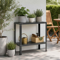 Τραπέζι φύτευσης 80 x 40 x 80 cm Χάλυβας με επίστρωση πούδρας 8014862