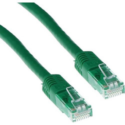 ACT U/UTP Cat.6 Καλώδιο Δικτύου 0.5m Πράσινο IB8700