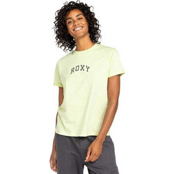ROXY Κοντομάνικη Μπλούζα NOON OCEAN B GREEN γυναίκες