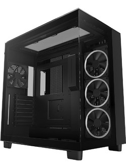 NZXT H9 Elite Black Midi Tower Κουτί Υπολογιστή με Πλαϊνό Παράθυρο