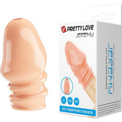 Pretty Love Jeremy Thicker Κάλυμμα Επιμήκυνσης Πέους Flesh