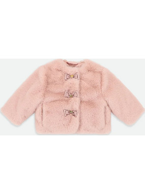 ANGELS FACE Neve Fur Baby Jacket Pink