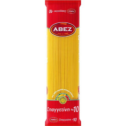 ΜΑΚΑΡΟΝΙΑ ΑΒΕΖ ΣΠΑΓΓΕΤΙ No10 500gr