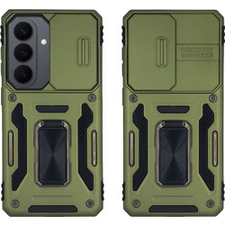 Sonique Ring Armor CamShield Θήκη Khaki (Samsung Galaxy S26)
