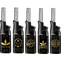 UNILITE CANNABIS 12859-01 Αναπτήρας BBQ Μακρύς 12cm - 1 Τεμάχιο 4022364489280