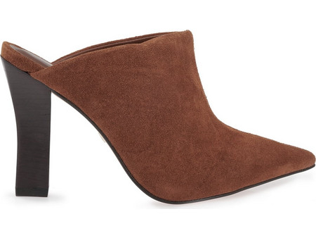 CARRANO MULES X465D3075734 - COGNAC ΚΑΣΤΟΡΙ E85044 1031002-FACL01 SUEDE-FERRUGEM