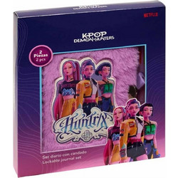 Σετ Δώρου (Ημερολόγιο +amp Στυλό) K-POP DEMON HUNTERS - Gift Box - Fur Diary + Pen 5426601000