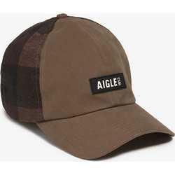 Aigle Ανδρικό Καπέλο Jockey Υφασμάτινο Χακί AIW26UCAP004